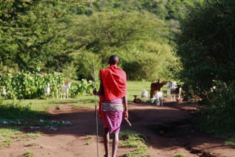 KENYA - Jour 110 - Nature Walk chez les Masai